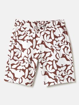 United Colors of Benetton - Girls Brown Pure Cotton Shorts