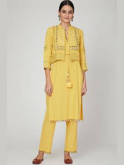 THE RIGHT CUT - Yellow Malkha Jacket