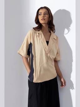 MARKKAH STUDIO - Beige Mizu Shirt
