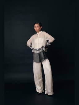 THE RIGHT CUT - Leaf Merge Black Shirt