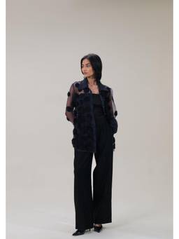 THE RIGHT CUT - Black Midnight Floret Shirt