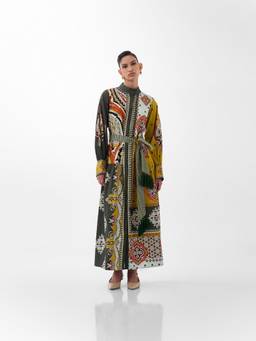 NOIB - Multi Colour Celia Mosaic Dress