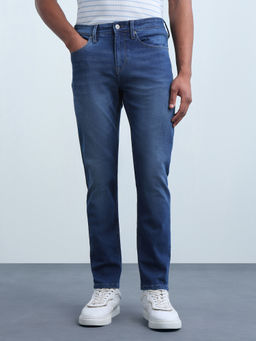 Flying Machine - Mens Slash Slim Fit Whiskered Jeans