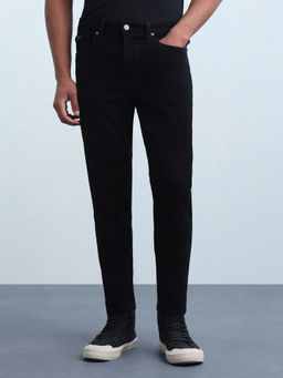 Flying Machine - Mens Mid Rise Manke Relaxed Tapered Fit Jeans
