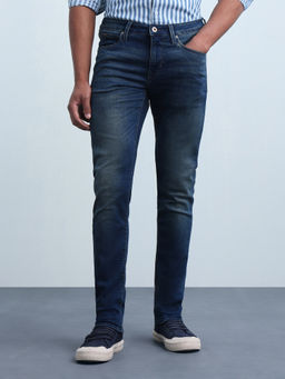 Flying Machine - Mens Jackson Skinny Fit Whiskered Jeans