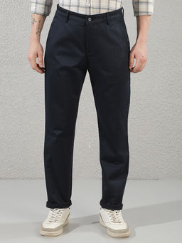 CRIMSOUNE CLUB - Mens Navy Blue Chino Trouser