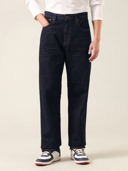 U.S. Polo Assn. Denim Co. - Mens Logan Loose Straight Fit Rinsed Jeans