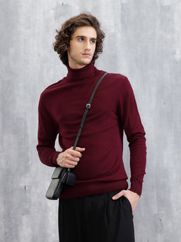 WROGN - Turtle Neck Full Sleeve Sweater