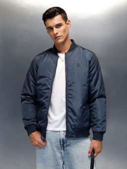 WROGN - Mens causal regular fit bomber jacket