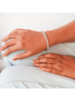 Aphrodyte Me - Elara White Stone Bracelet