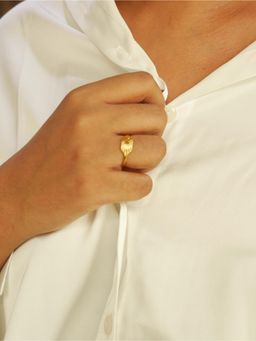 Aphrodyte Me - Zora Gold Stylish Adjustable Ring
