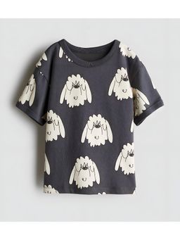 Googo Gaaga - Boys White Printed T-Shirt