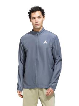adidas - Men Grey Logo Woven Track Jacket