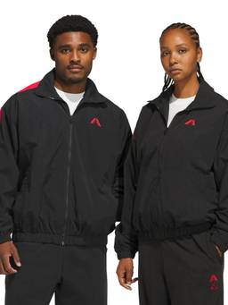 adidas - Unisex Black Anthony Edwards Foundation Basketball Track Jacket