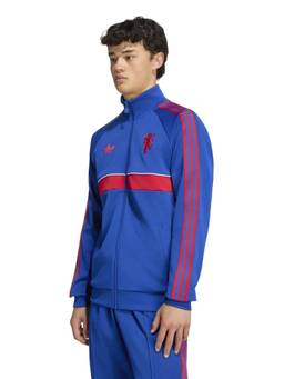 adidas - Men Blue Manchester United Originals Football Track Jacket