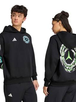 adidas - Unisex Black MERCEDES - AMG PETRONAS Formula 1 Team Hoodie