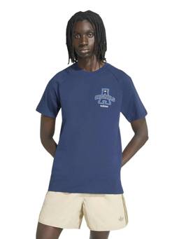 adidas - Men Navy Blue VARSITY A T-Shirt