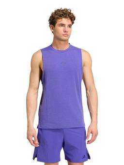 adidas - Men Purple Training Tank Top