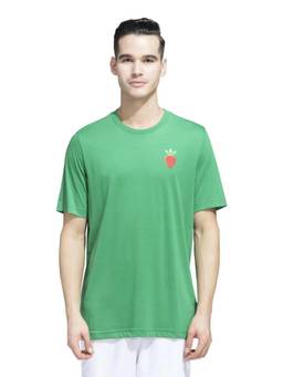 adidas - Men Green Typography Tennis T-Shirt