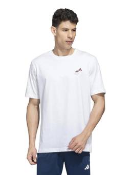 adidas - Men White CHEESECAKE T-Shirt