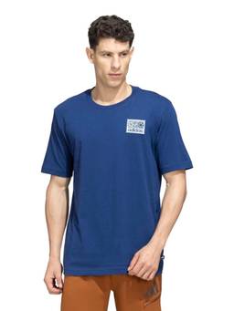 adidas - Men Navy Blue MOS PATCH T-Shirt