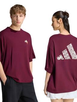 adidas - Unisex Maroon Roots Of Heritage T-Shirt