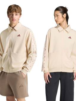 adidas - Unisex Beige Roots of Heritage Track Jacket