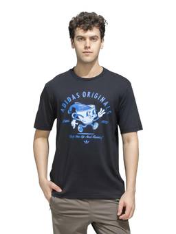 adidas Originals - Men Black CUP GFX T-Shirt