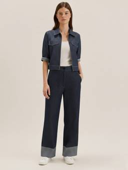 ATRI - Indigo Solid Co-ord Set