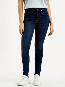 Levi's - Womens High Rise 721 Skinny Fit Dark-Blue Jeans