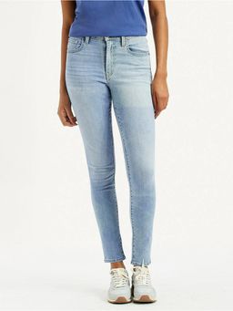 Levi's - Womens High Rise 721 Skinny Light-Blue Jeans