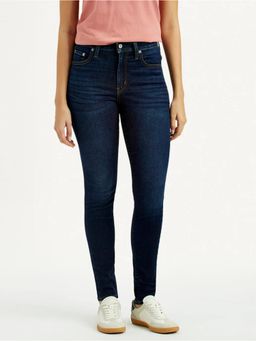 Levi's - Womens High Rise 721 Skinny Dark-Blue Jeans