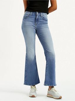 Levi's - Womens High Rise 726 Slim Bootcut Fit Light-Blue Jeans