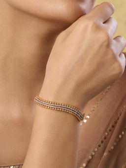 Indinoor - Lisyana Zircon Openable Bracelet