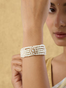 Indinoor - Rishka Kundan Polki Bracelet