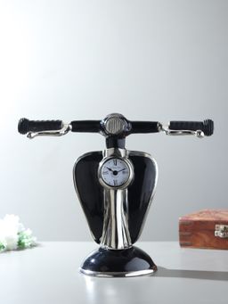 De Maison Decor - Vespa Black Table Clock