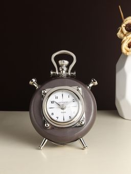 De Maison Decor - Grey Bellmont Table Clock