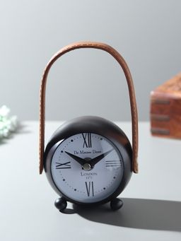 De Maison Decor - Black Bellamy Table Clock