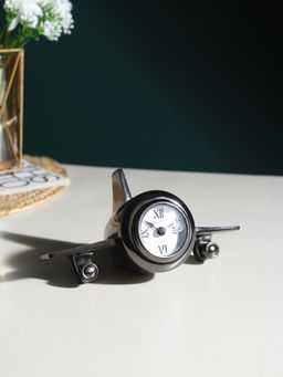 De Maison Decor - Silver Retro Wing Table Clock