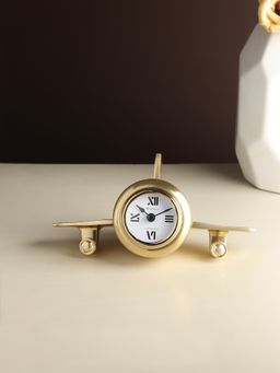 De Maison Decor - Gold Retro Wing Table Clock