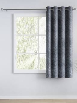 Haus & Kinder - Blue Luxe Metallic Stone Curtain