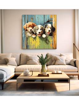 Olive Tree - Multi-Color Canvas Painting for Living Room