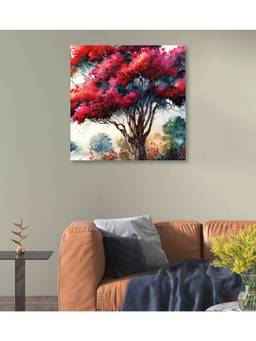 Olive Tree - Multi-Color Canvas Painting for Living Room