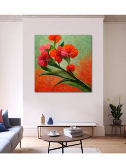 Olive Tree - Multi-Color Canvas Painting for Living Room