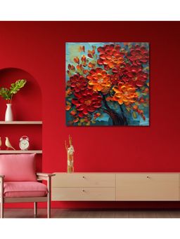 Olive Tree - Multi-Color Canvas Painting for Living Room
