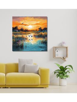 Olive Tree - Multi-Color Canvas Painting for Living Room