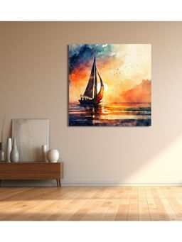 Olive Tree - Multi-Color Canvas Painting for Living Room