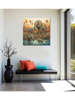 Olive Tree - Multi-Color Canvas Painting for Living Room