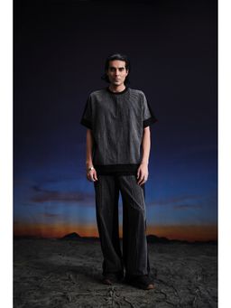 THNWHN - Primal Energy Boxy Fit Grey T-Shirt