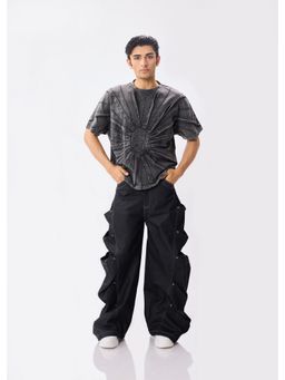 THNWHN - The Almighty Pleated Grey T-Shirt